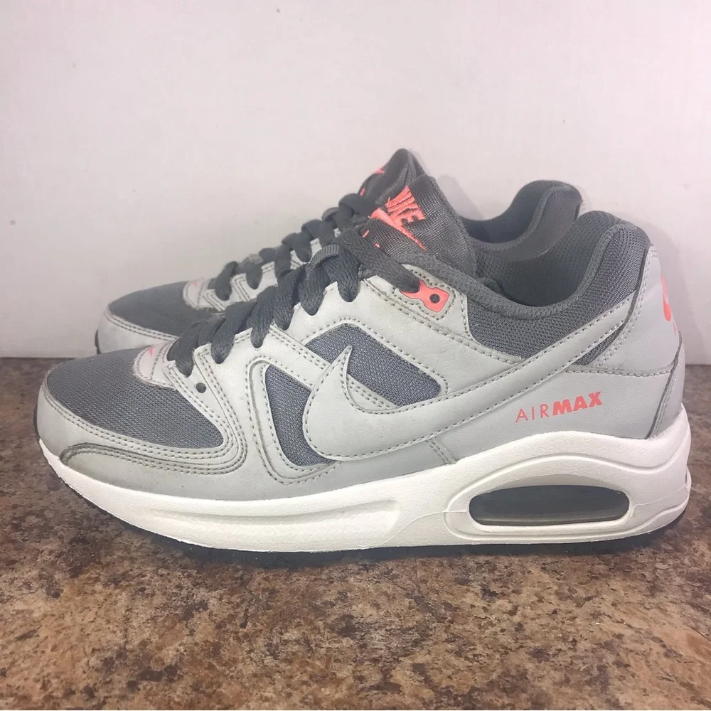 NIKE AIR MAX COMMAND FLEX COOL GREY/PURE PLATINUM Womens SIZE 7.5 844349-001 - Picture 5 of 11